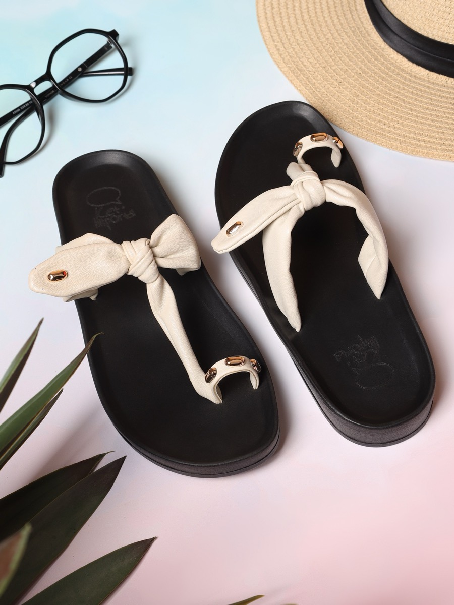 Minimal T-Strap Slingback